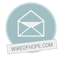 Mail Rehabilitation Sticker by Wire of Hope