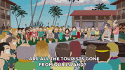 crowd questioning GIF by South Park 