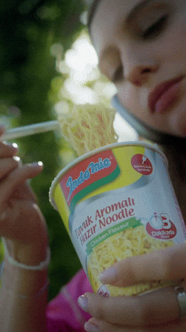 Noodle Eating GIF by Indomie Türkiye