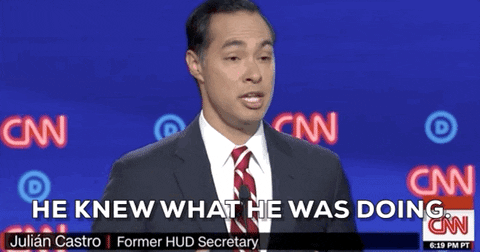 Julian Castro Dnc Debates 2019 GIF by GIPHY News