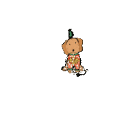 Christmas Maggie Sticker