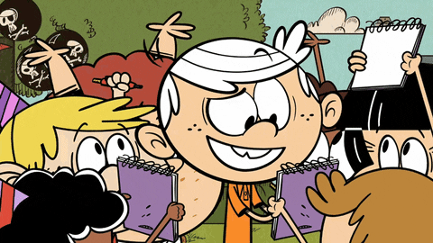 scared the loud house GIF by Nickelodeon