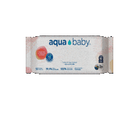 Wipes Toallitas Sticker by Aqua Baby