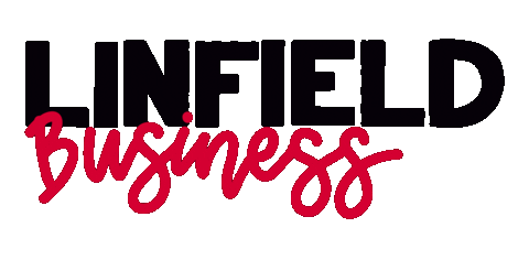 Business Wildcats Sticker by Linfield University