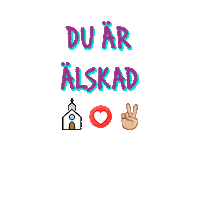 JohanSandelius wwjdlove duärälskad Sticker