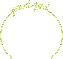 Good God Sticker by American Gods