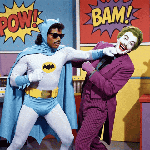 Old School Fighting GIF by Jukebox Saints