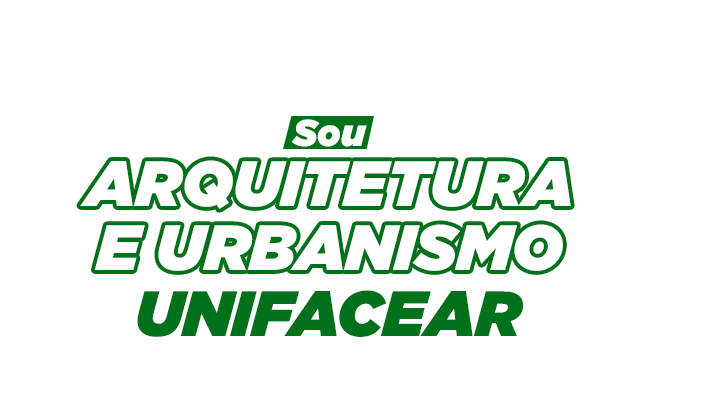 Arquitetura E Urbanismo Sticker by Unifacear