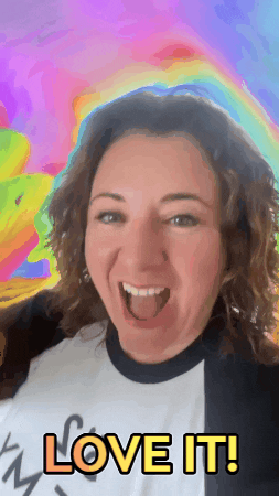 Happy Love It GIF by Renee Hribar