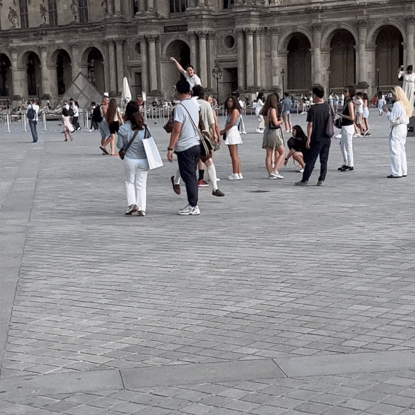 France Running GIF