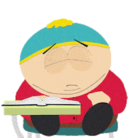Tired Eric Cartman Sticker by South Park