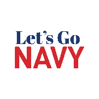 Go Navy Sticker by Fisher House