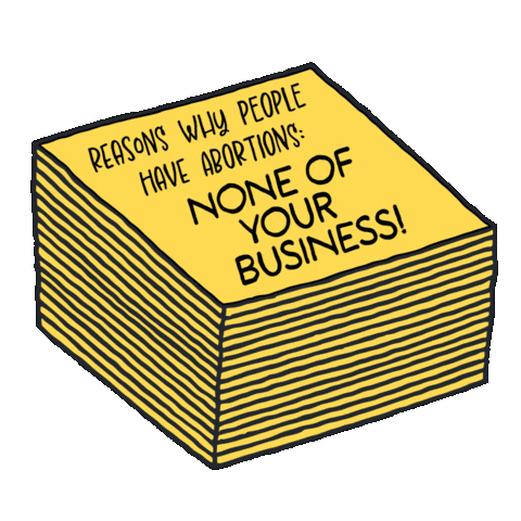 Reproductive Rights Healthcare Sticker by INTO ACTION