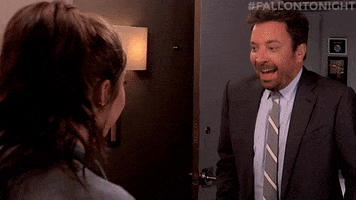 fallontonight scream fallontonight tonight show emotional GIF