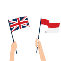 indonesia uk Sticker by British Embassy Jakarta