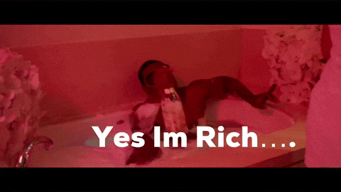 Yes Im Rich GIF by Gatsby Randolph