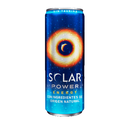 SolarPowerMx giphyupload energia fuego Energy drink Sticker