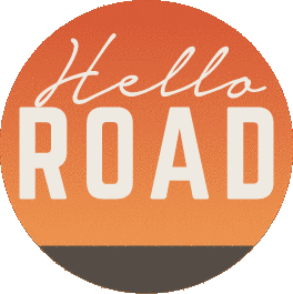 Road Trip Sticker by Hello Road