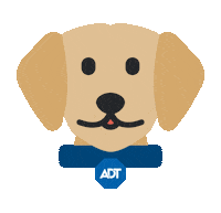Dog Sticker by ADT Security