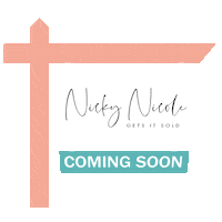 Real Estate Sticker by Nicky Nicole Gets It Sold