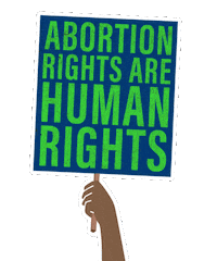 Womens Rights Protest Sticker by Battenhall