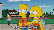 Excited Lisa Simpson GIF by The Simpsons