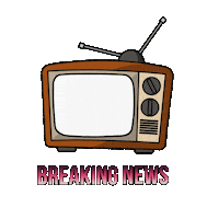 Breaking News Vt Sticker by Higher Ground