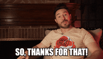 Comedy Thank You GIF by Dead Meat James