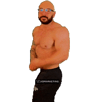 Academia Bodybuilder Sticker by VD Marketing