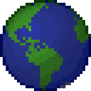 BuildTheEarth giphyupload minecraft earth spinning Sticker