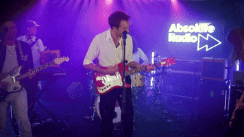 Live Music Vaccines GIF by AbsoluteRadio