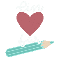 Lettering Mint Sticker