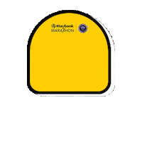 Race Day Finish Strong Sticker by Maybank Indonesia
