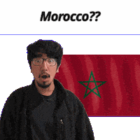 Morocco Sticker