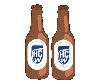 Beer Handball Sticker by HC Winnenden