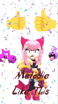 Melodie_x4 like like this melodie brawl stars melodie GIF