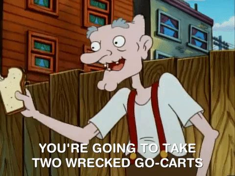 hey arnold nicksplat GIF