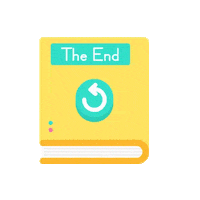 Book Read Sticker by Lingokids