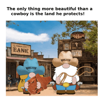 Wild West Gnome GIF