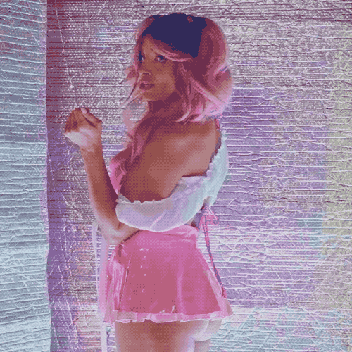 Peek A Boo Pink GIF by Trish Stratus