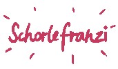 schorlefranz schorle weinschorle schorlefranz franzmoment Sticker