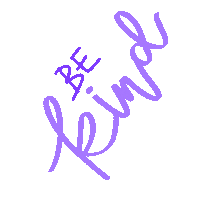 cleonwong text lettering kind be kind Sticker