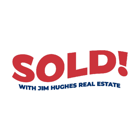 jimhughesrealestate realestate sold real jim Sticker