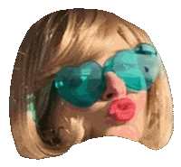 True Love Face Sticker by Kirsten Hurley