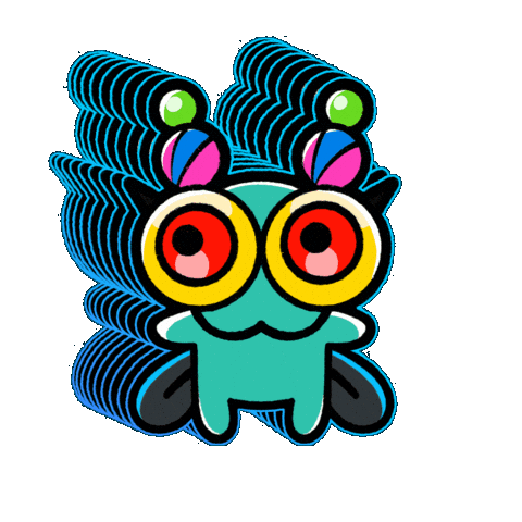 1Peloltte giphyupload kawaii fly buzz Sticker