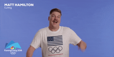 Happy We Did It GIF by NBC Olympics