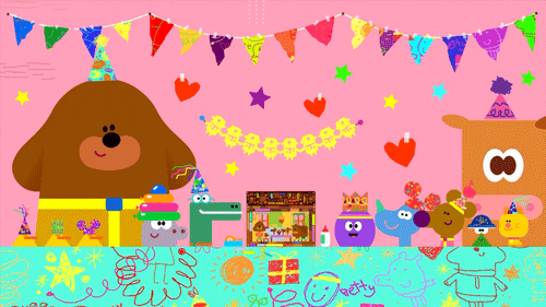fun party GIF by Hey Duggee