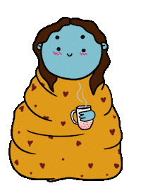 Velenora coffee chill relax tea Sticker