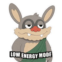 Tired Sleep Sticker