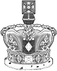 teenyjanestudio crown london queenie tjs Sticker